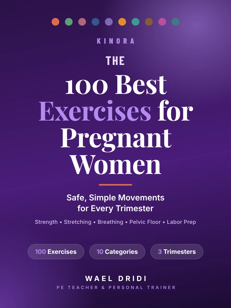 Cover of the ebook The 100 Best Exercises for Pregnant Women by Wael Dridi